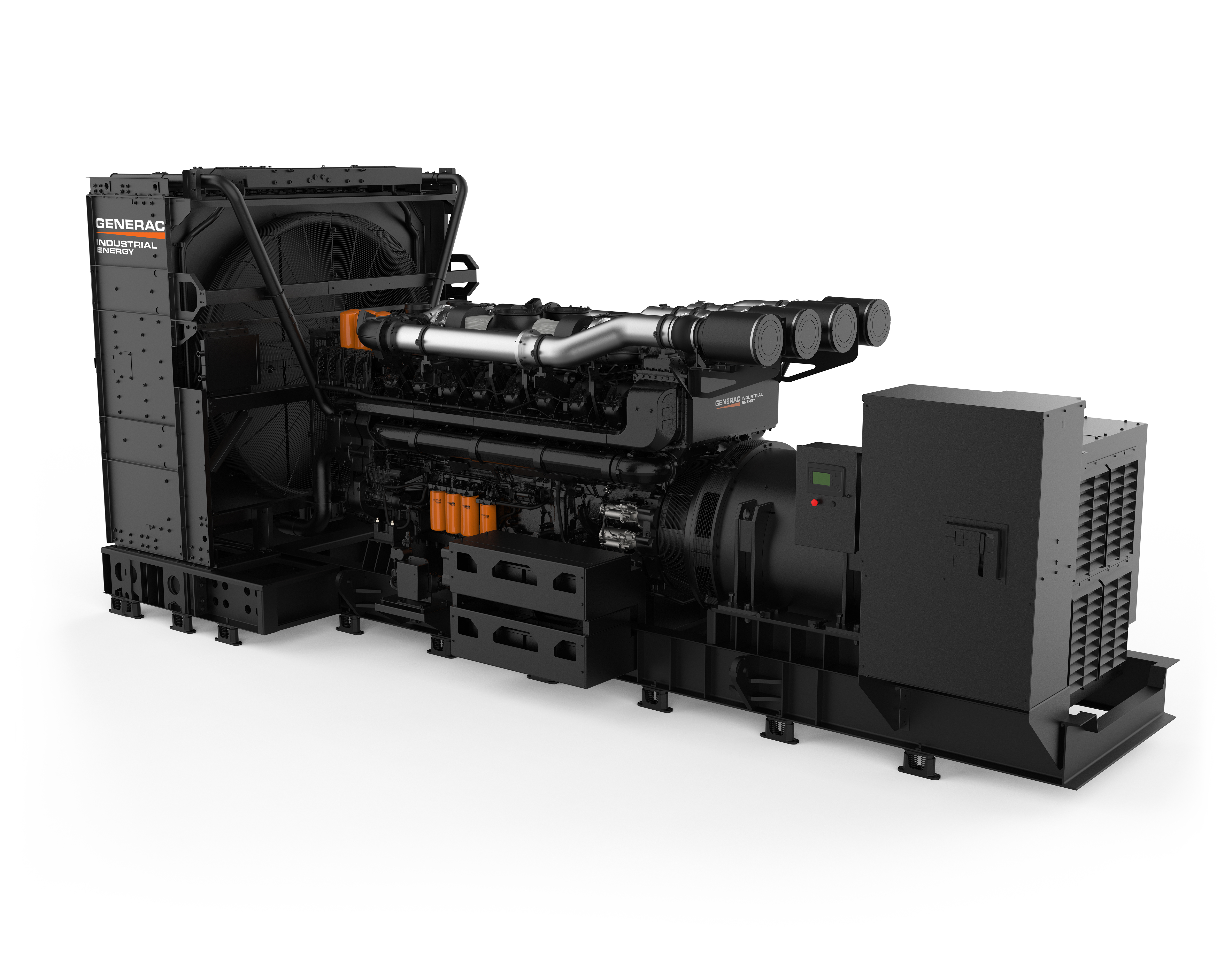 Generac’s 2.25-3.25 MW data center generator platform product image on a white background